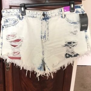 American Flag Inspired Short Shorts